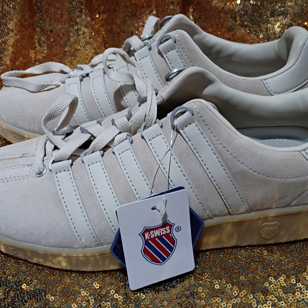 K-Swiss Men's Cream Sneakers